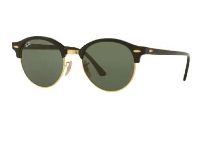 rb4246_901_tq Ray-Ban Clubround Black Green