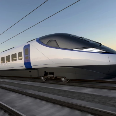 Early Visualisation Of An Hs2 Train December 2021