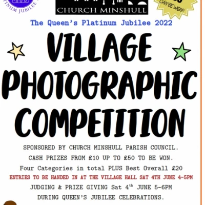 Village Arena Annual Photo Competition Poster Junes 6th 2022 A