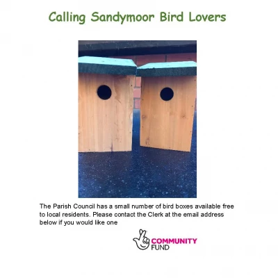 Calling Sandymoor Bird Lovers
