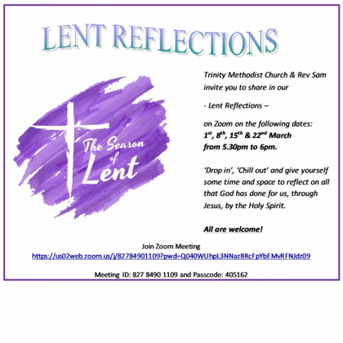 Lent Reflections Trinity