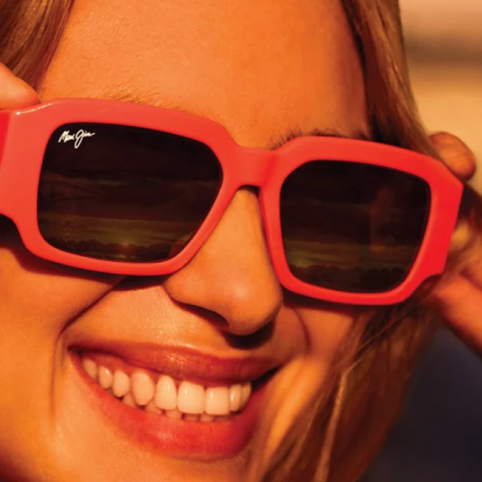 Advert for Maui Jim women sunglasses