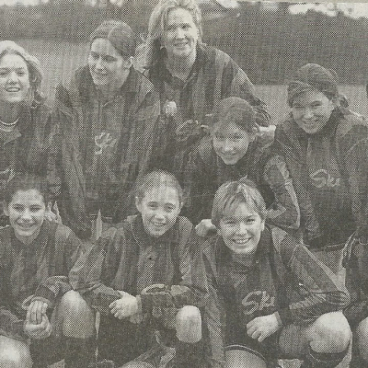 THS Girls Football Team Feb 1997 PhotoScan