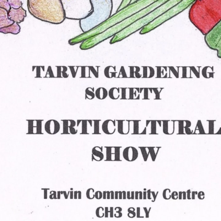 Tarvin Gdn Soc 2023 show poster