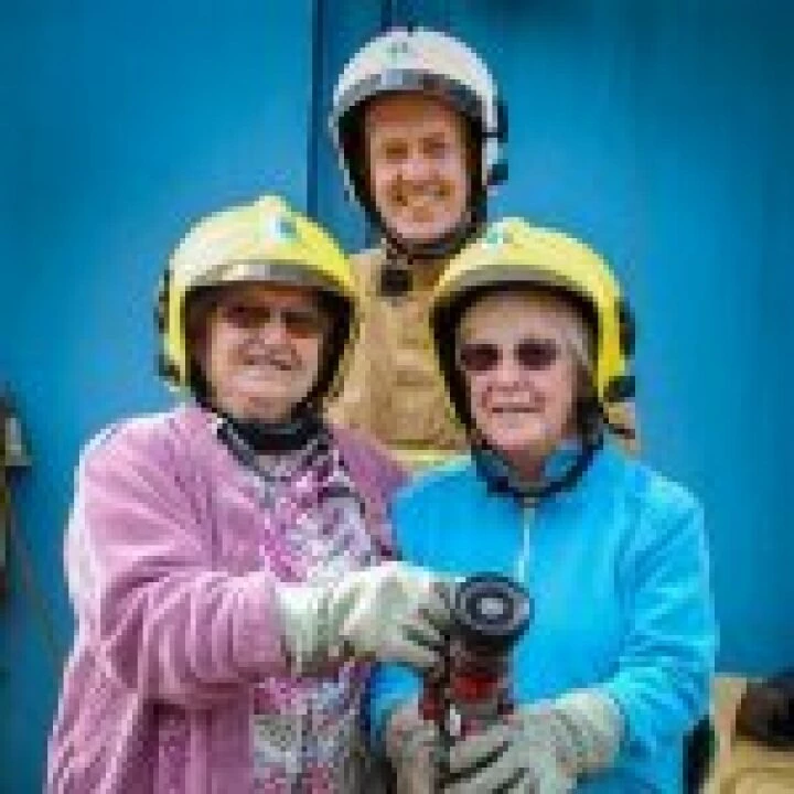 Fire Service supporting Aging Safely Week 2014