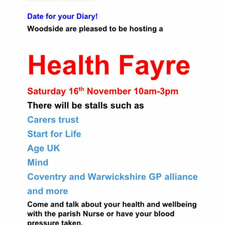 Woodside Health Fayre