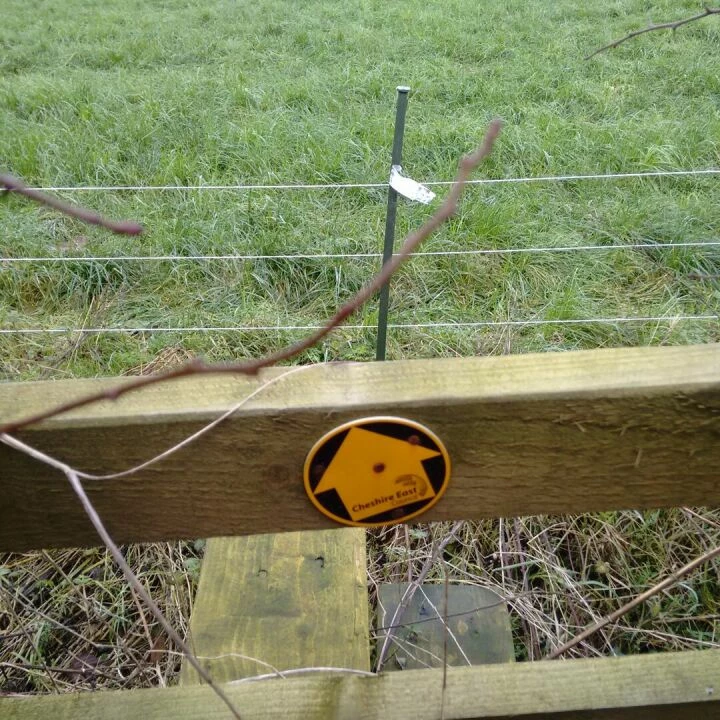 Electric Fence On Footpath