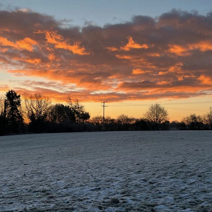 Sunrise Viewed From Copthorne Thursday 9 Jan