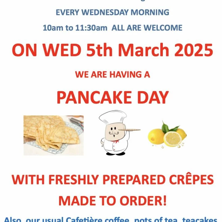 Pancake Day 2025 Poster