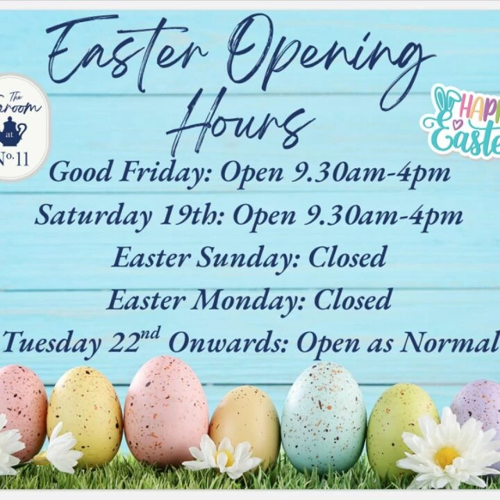 Tea Room Easter opening