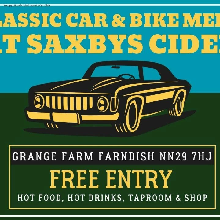 Saxbys Cider Car Show