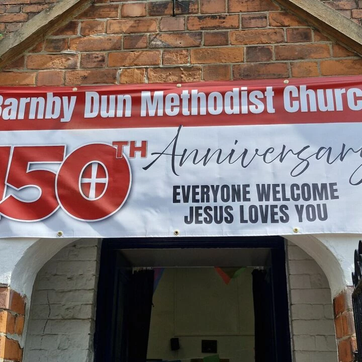 150 yr anniversary banner