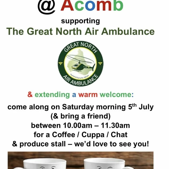 Acomb Coffee Morning July 2025