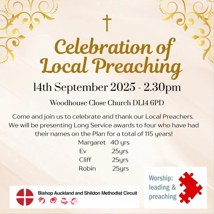Local Preacher Celebration 14.09.2025