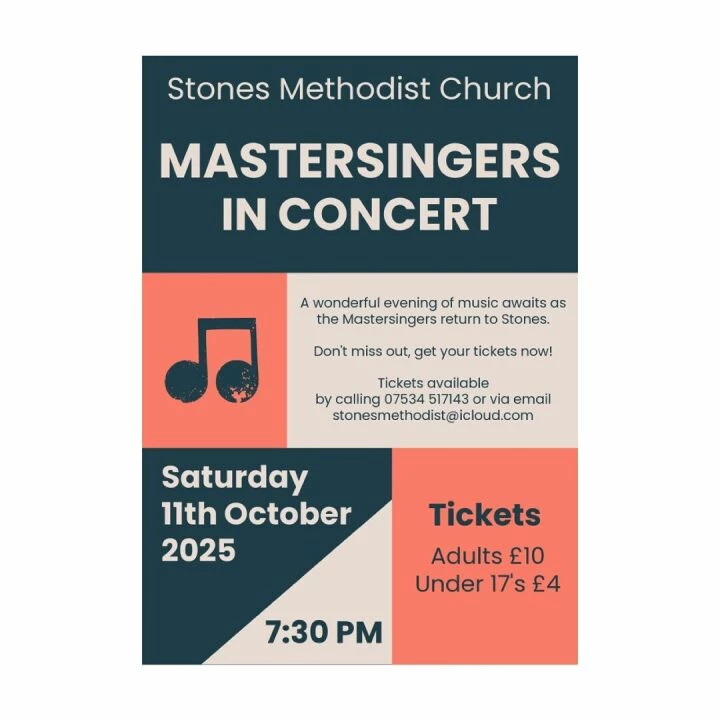 Stones Church Mastersingers Oct 25