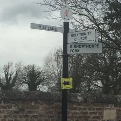 Bishopthorpe sign