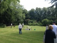 Games on the lawn – Dodworth Garden Party