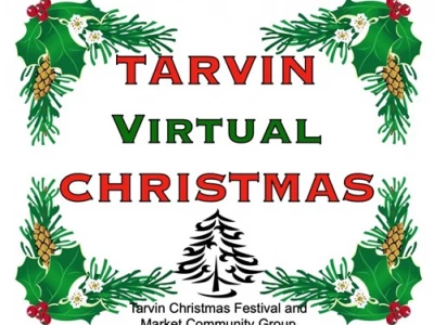 tarvin virtual christmas logo