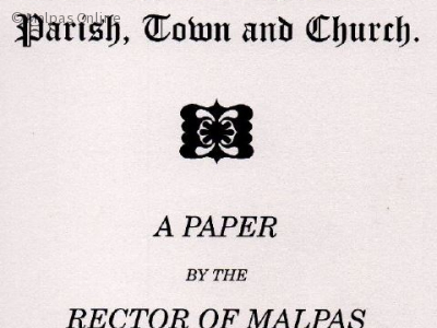 Malpas, Parish, Town and Church