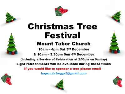 Mount Tabor Christmas Tree Festival