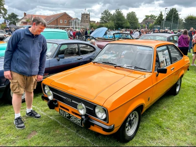Visitor Andrew Feltham Views A Ford Escort 1300 Sport