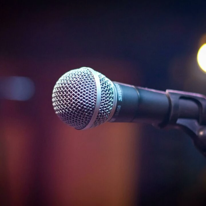 Black and Gray Microphone