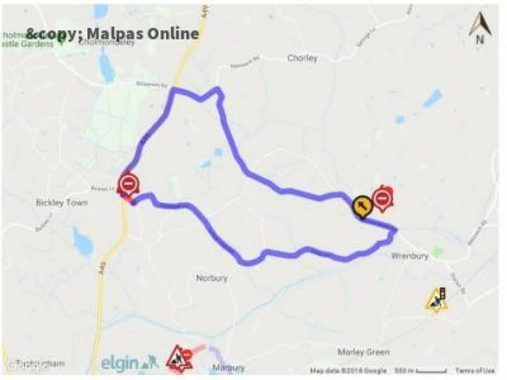 Bickley Lane closure 3