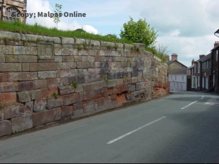 St Oswalds Church Yard Wall