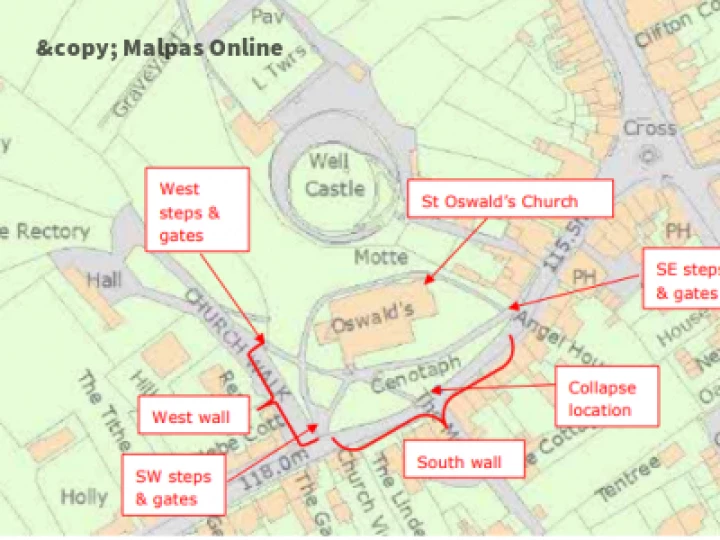 St Oswalds map