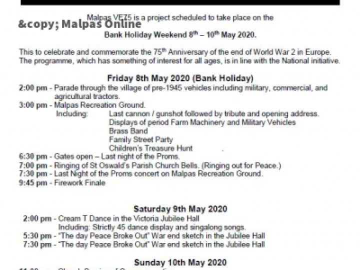 VE75 Draft Programme web