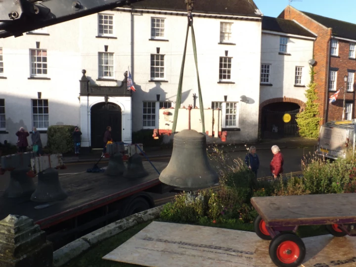 Church bells moving