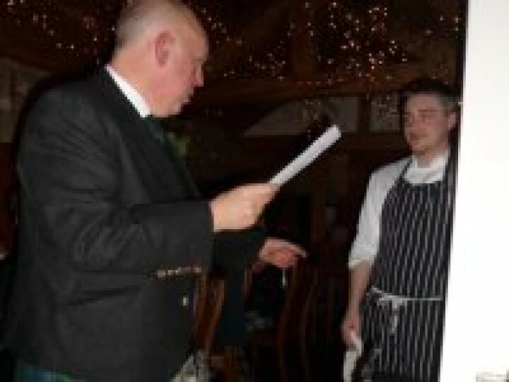 Burns Supper 2015