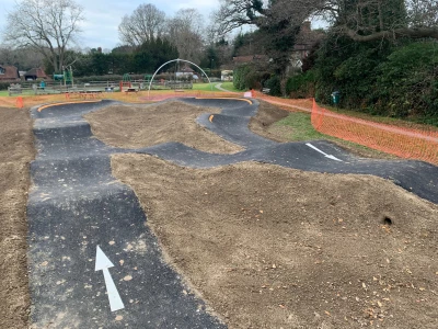 bolney pump track rollers