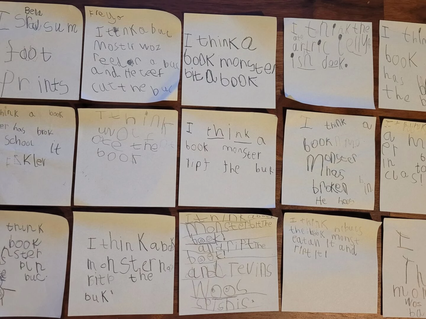 book monster ideas