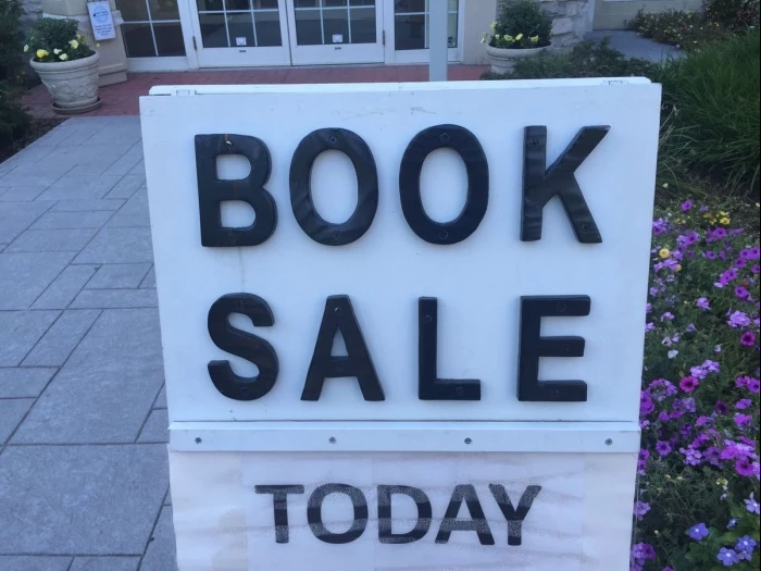 book sale today