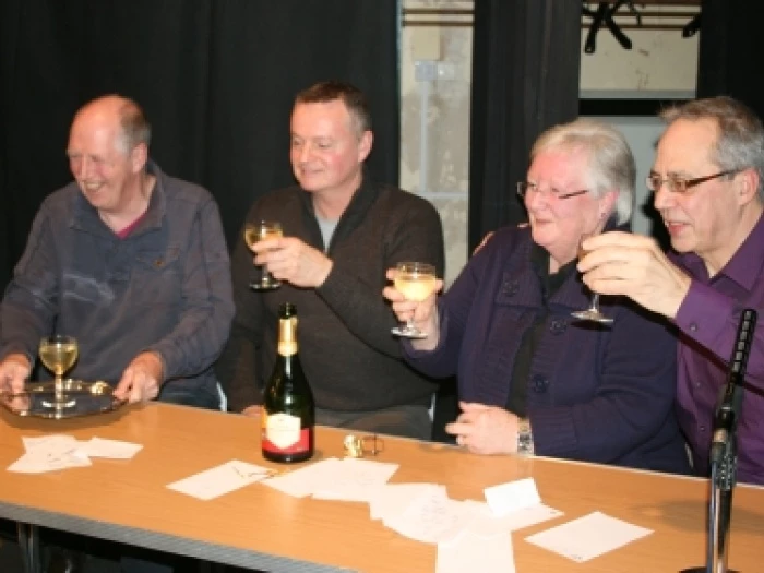 bowling club celebrate