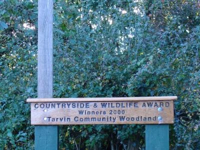 broomheath lane oak award sign