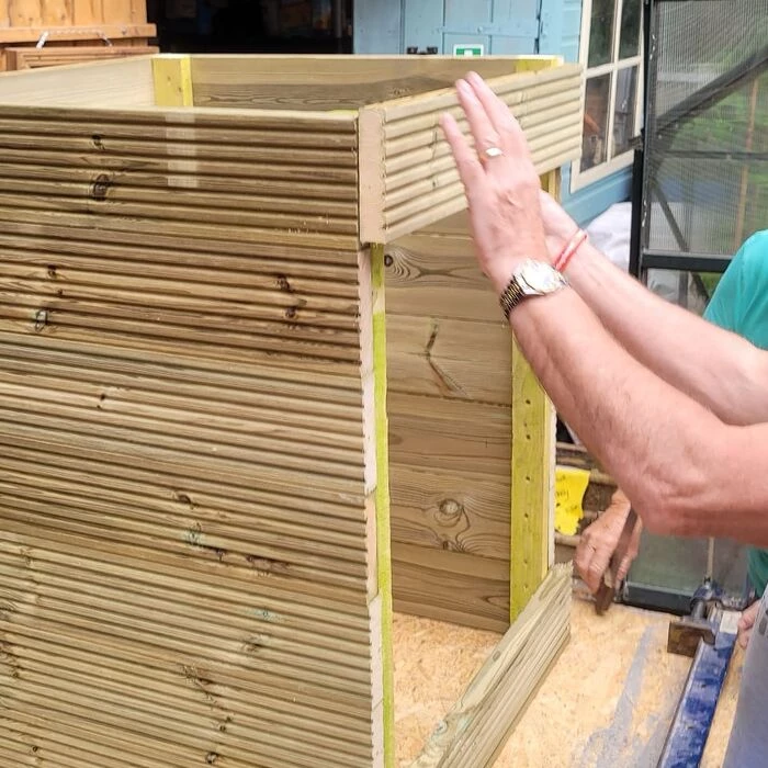 building planter