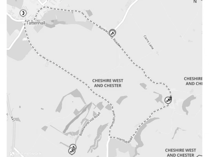burdwardsley road closure