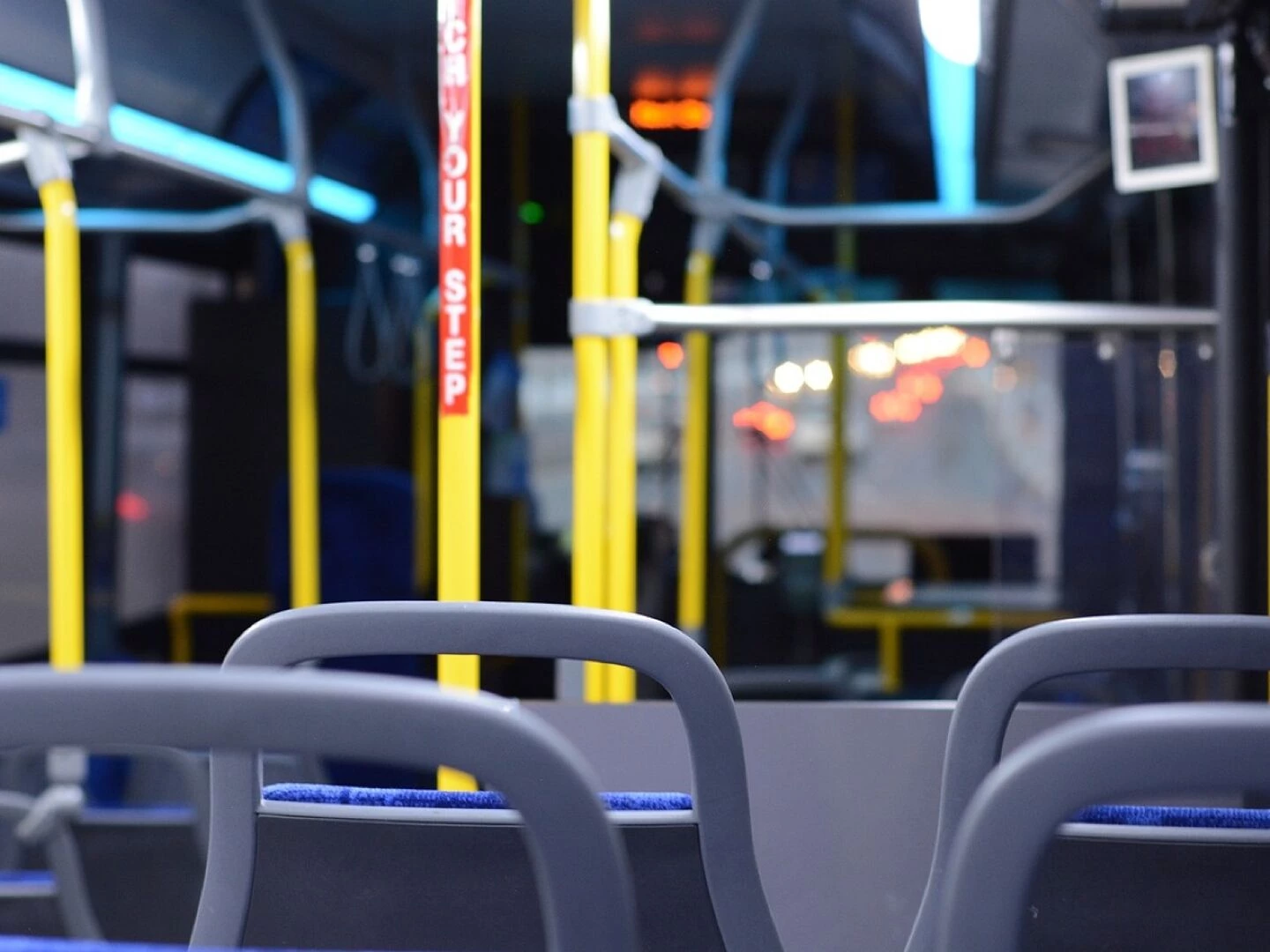 bus inside empty