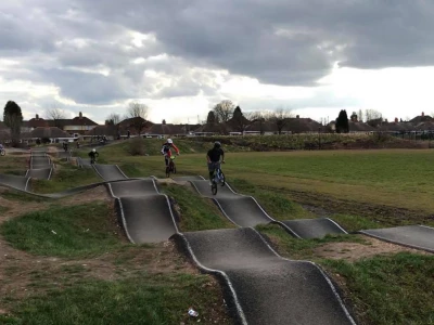 cannock pump track riders