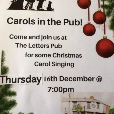 carols in the pub