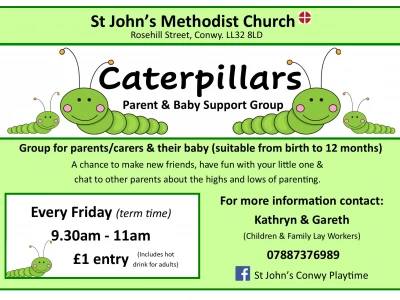 caterpillars poster september 2022