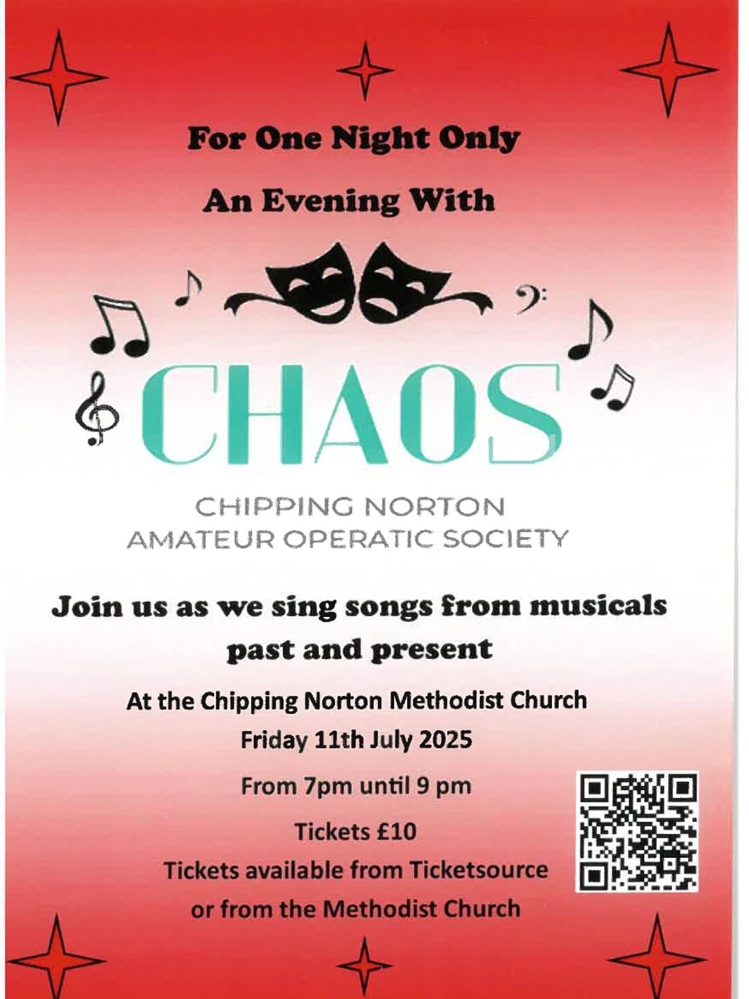 chaos musicals past and present