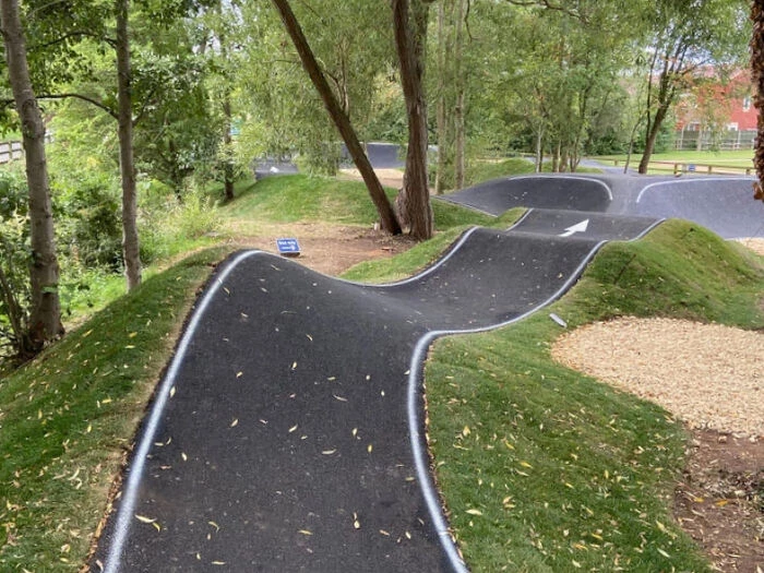 charity brook pump track