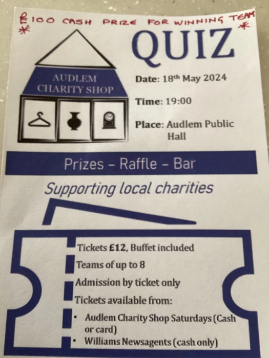 charity shop quiz