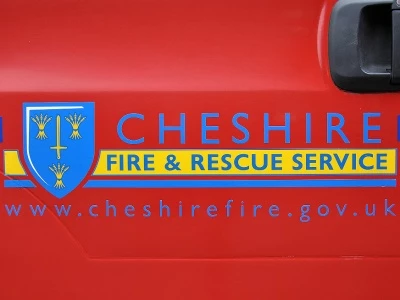 cheshire fire rescue engine logo