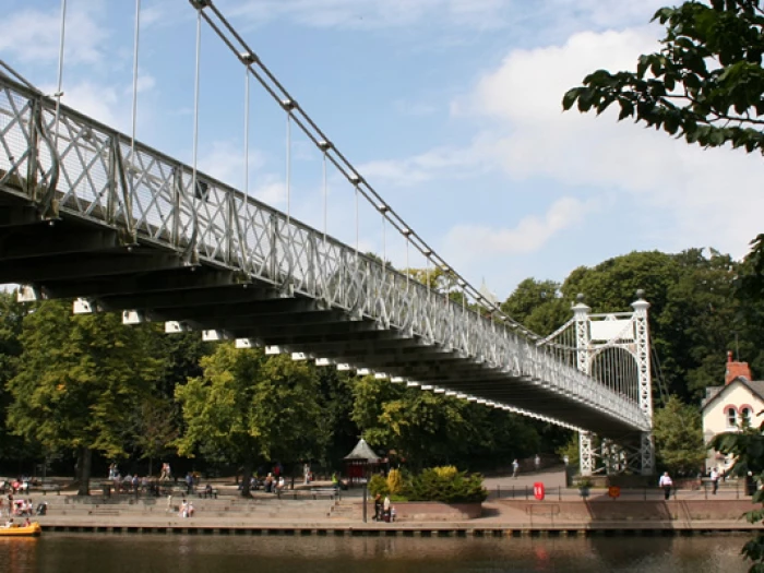 chester suspension bridge