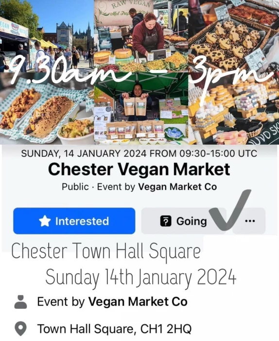 chester vegan market