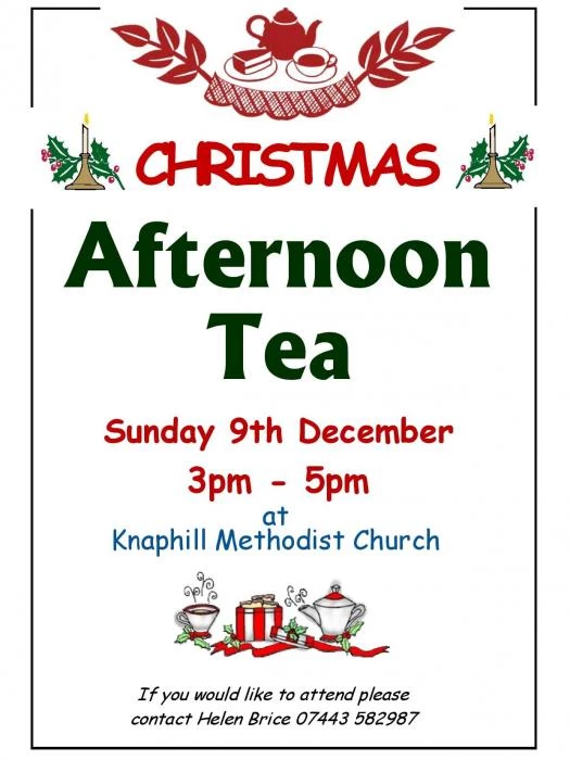 christmas afternoon tea 2018